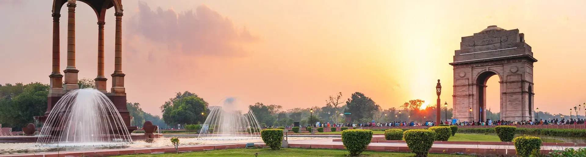  India Gate monument in New Delhi